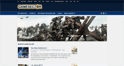 Desktop Screenshot of gamesector.dk